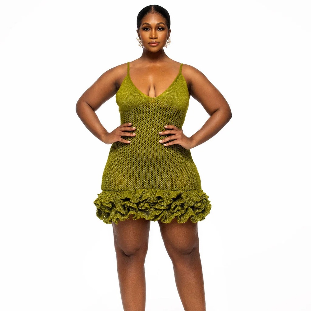 Hanifa "Iggy" Dress - Olive